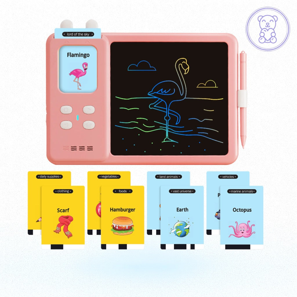 Mombelo™ Flash & Write Tablet - 234 Flash Cards
